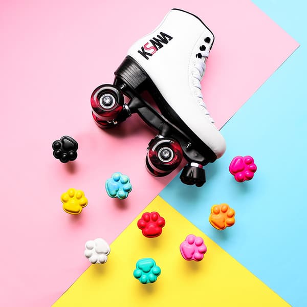Kumikengän jarrupalat Roller Skates Rose Red