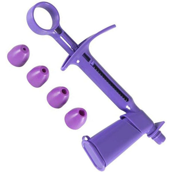 Ruluti plastperleapplikator, kakeperleballongapplikator for kakesukker