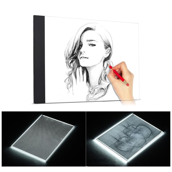LED tegnebræt A4 lysbord med USB