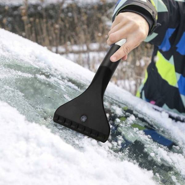 Snøbørste, isskrape 2 i 1 snøbørste snøkostbørste børste for Auto T