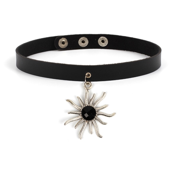 Choker halskæde til kvinder, Sort goth halskæder til kvinder, Gotisk