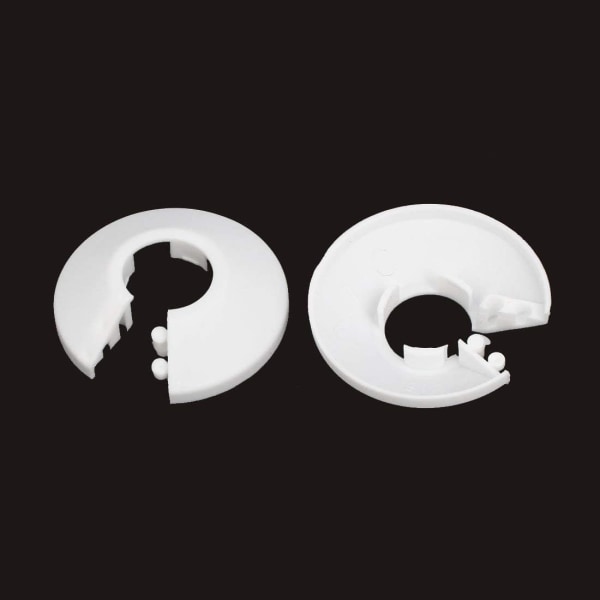Enkel installation av plast radiator escutcheon vattenrör avloppsrör täcklock C