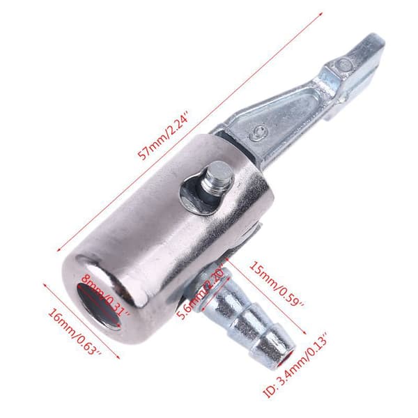 1/4\" Lock On Luftpatron til Bil Dæk Pumpe til Luftkompressor Med Pigtråd Conn