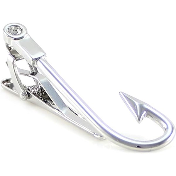 Kalastuskoukku Solmiopidike Rhodium-Päällystetty Solmiopidike