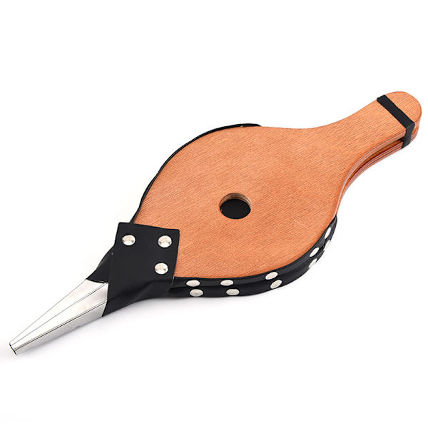 Peisbelg Grillbelg Tre Luftblåser Brannblåser for Peisbelg 37,7x13,7cm