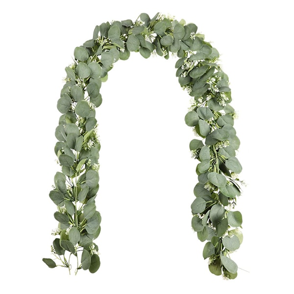 1 stk. Rattan plante simulering kunstig girlander falsk plante dekorasjon for
