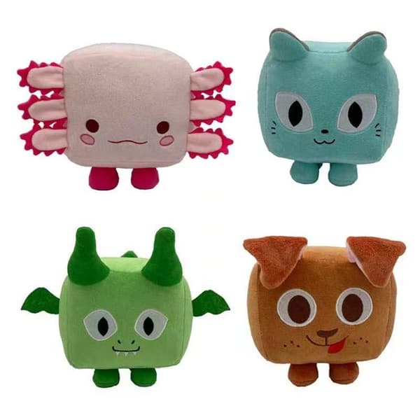 3-pakkaus iso pehmoeläinlelu Cat Plush Pet Simulator X