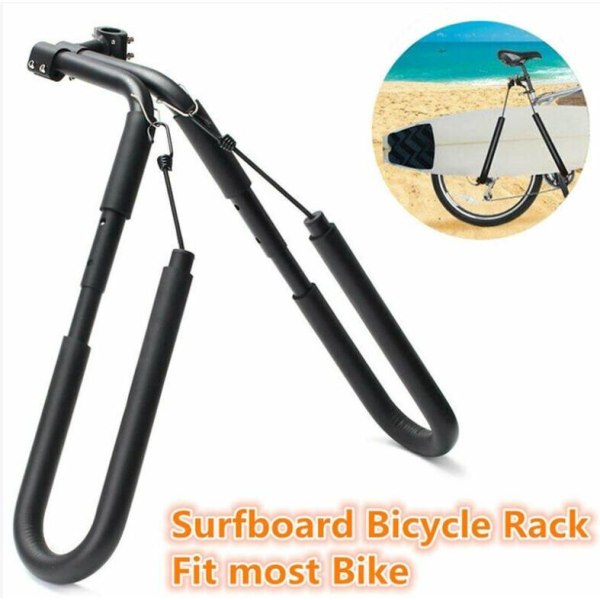 Surfboard Fiets Rack-Surfboardhouder-Zwart-Met universele fiets b