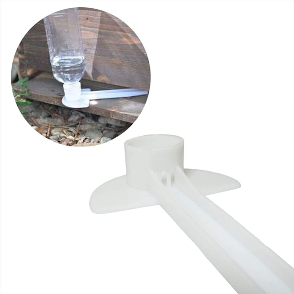 6PCS Bi-entré Feeder Vatten Dispenser Dryckeshållare Biodlare Verktyg Matare Biodling Andnäbb Form Verktyg Dispenser Öl Hållare