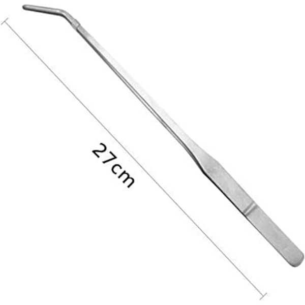 Akvarietång 2 st lång 27 cm Akvariumverktygssats Tillbehör Vattentank Växttång Verktygssats Fiskstartpaket för vattenväxter och terra