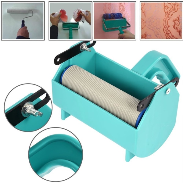 Färgroller Set 5 Tums Rollerborste Färgroller Maskin