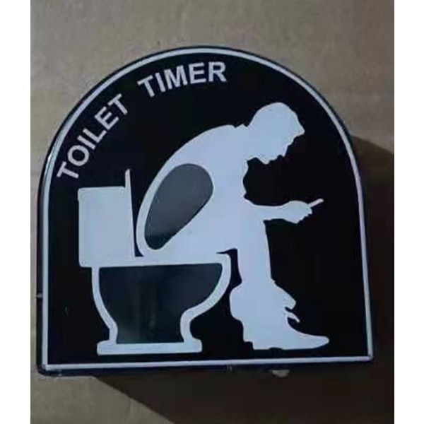 Toilettimer (klassisk), sjov gave til mænd, mand, far, fødselsdag