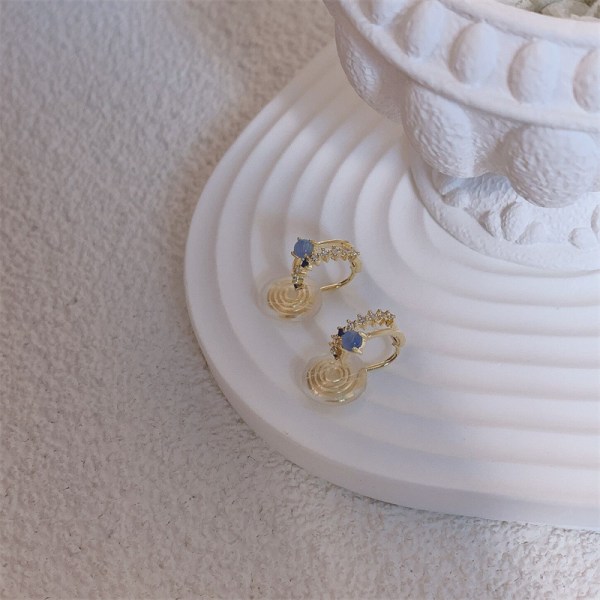 Stud örhängen kvinnors utsökta små opal romantiska örhängen