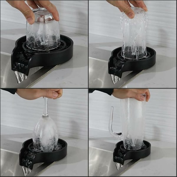 Vask Glas Skyl, Hurtig Vask til Vinglas, Vandglas, Babyflaske, Kop