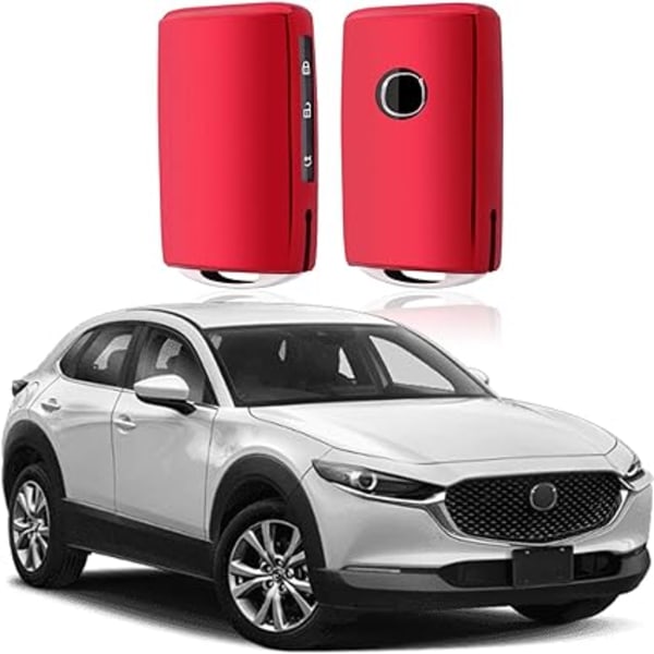 TPU-nyckelskydd för M azda 3 CX-30 CX-5 CX-8 2019-2023, röd