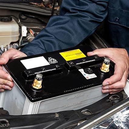 Par med batteripol adaptrar, mässing batteripol, M8 batteripol