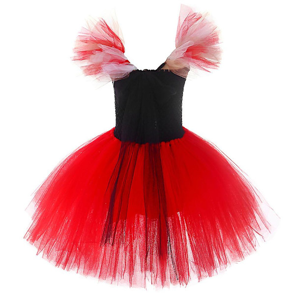 I Eventyrland Alice Hjerter Dronning Cosplay Tutu Cosplay Jenter Kjole
