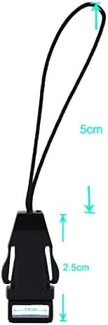 4 sæt Mini Loops 1mm System-stik Quick Neck Strap Adapter Quick Rele