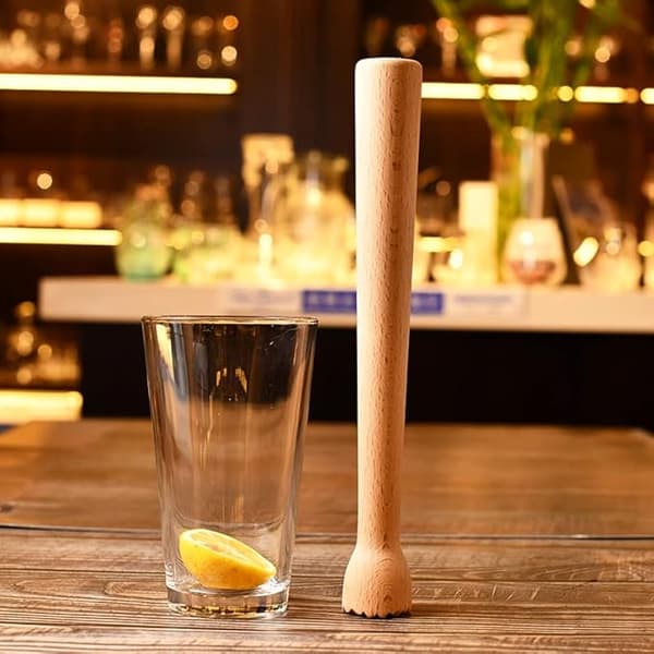 Træ Muddler til Cocktails 25*3.5CM, Hjemme- og Bar Muddler til M