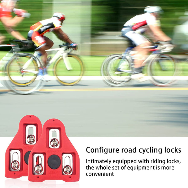 Cykelpedaler kompatibla med Look Delta inomhus- och utomhuscykelpedaler designade