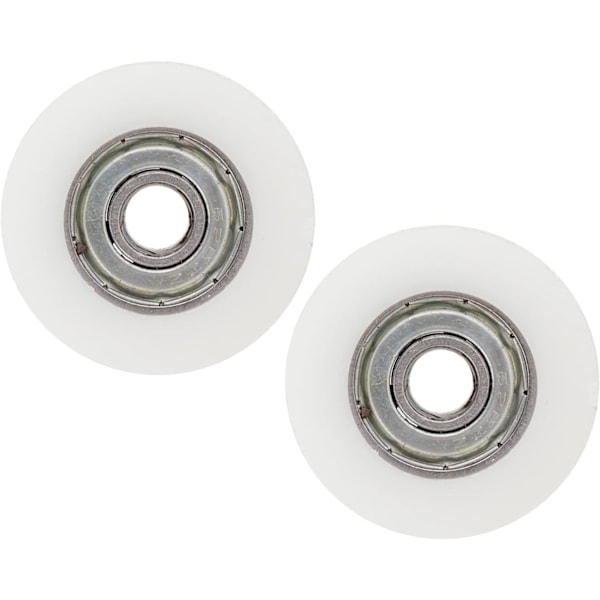 2PCS växthusdörrhjul ersättningskit 30mm diameter