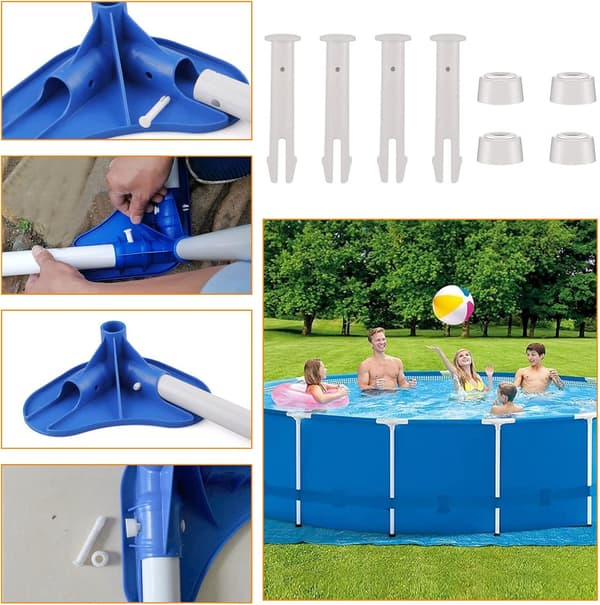 12 stk. pool reservedele generisk split stift pool reservedel spa