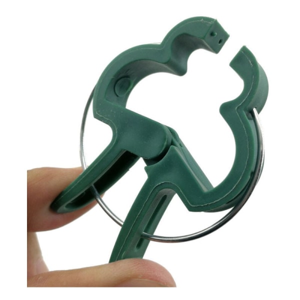 Hagesupportklips for planter, støtteklemmer for søte planter og blomster 4,5