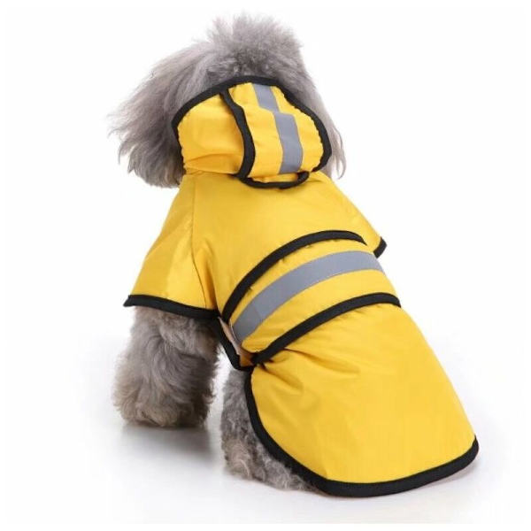 Pet Raincoat Dog Raincoat Big Dog Golden Retriever Big Dog Raincoat Pet Reflective Dog Clothes Raincoat Poncho