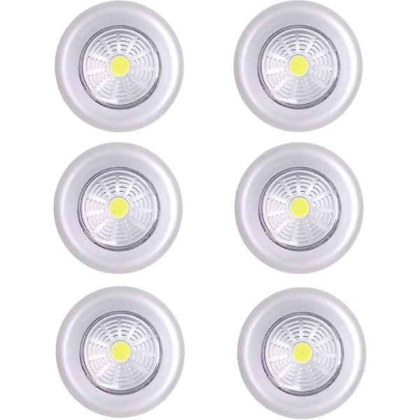 LED självhäftande garderobslampor - batteridrivna lampor för kök och garderob