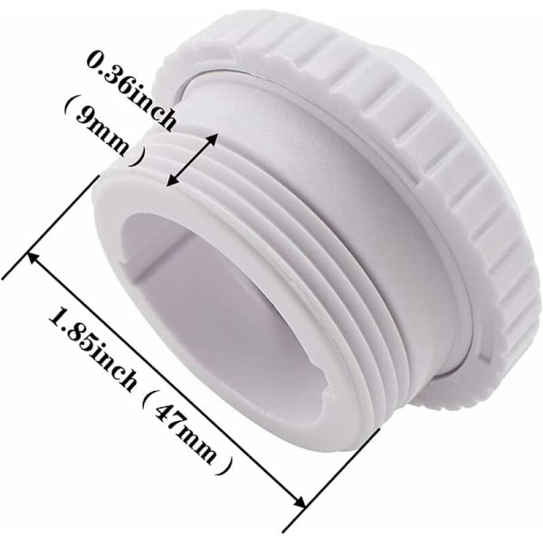 Swimmingpool Massage Eyeball Nozzle, Eyeball Jet Nozzle til Spa Flow Inlet