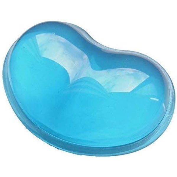Silikone Gel Håndledsstøttepude Hjerteformet Translucens Ergonomisk