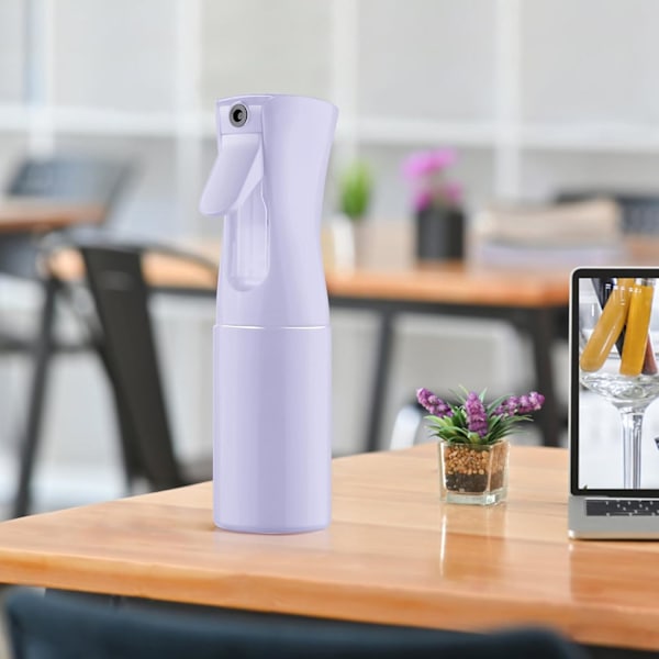 Hårsprayflaska, 200ml Återfyllningsbar Frisör Ansikts Sprayare, Återanvändbar Tom Mist Sprayflaska, för Salong, Trädgårdsskötsel och Hudvård, Lila