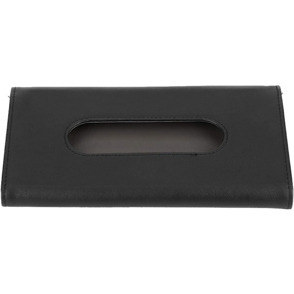 Bilsolskydd för papper, PU-läder bilsolskydd för papper Biltoalettpappershållare Solskydd Servetthållare Papperslåda för solskydd och sätesrygg