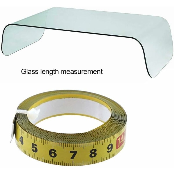 Metric Tape Measure 1 Meter Self-adhesive - with glue Tape for carpenter Ho