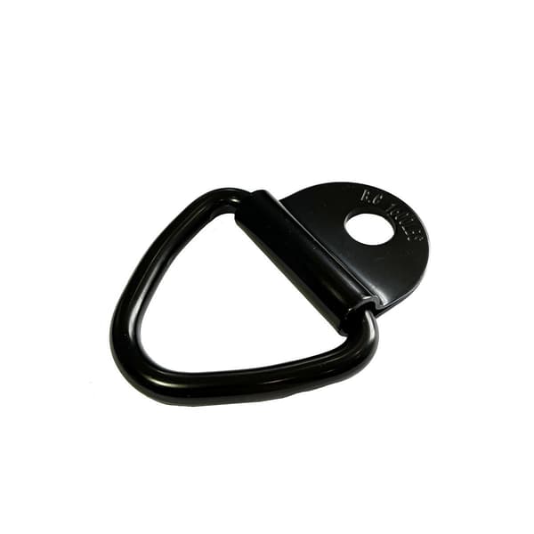 8 stk. Trailer Tie Down Ringe V-Ring Anker, Tie Down Ringe D Ringe, sort