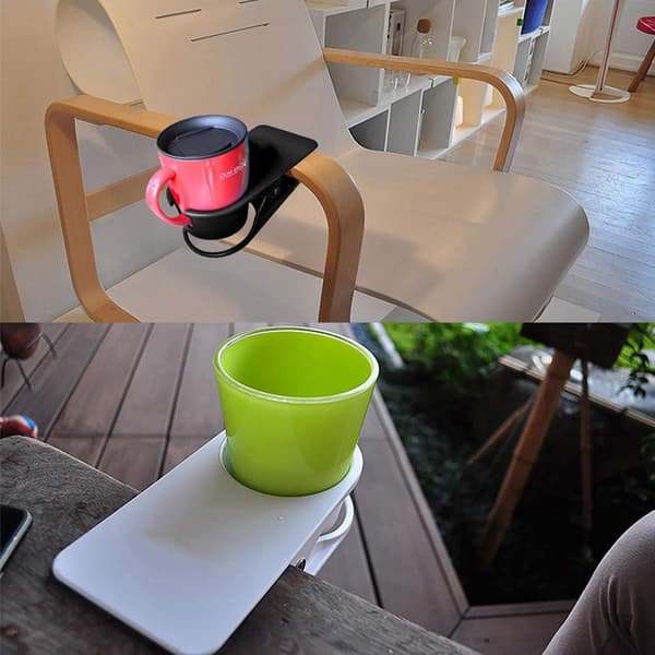 Clip-on drikkeflaske kopholder til bord