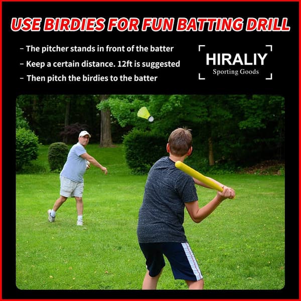 24 stk. Badminton Shuttlecocks Birdies, Nylon Feather Shuttlecocks for Badmin