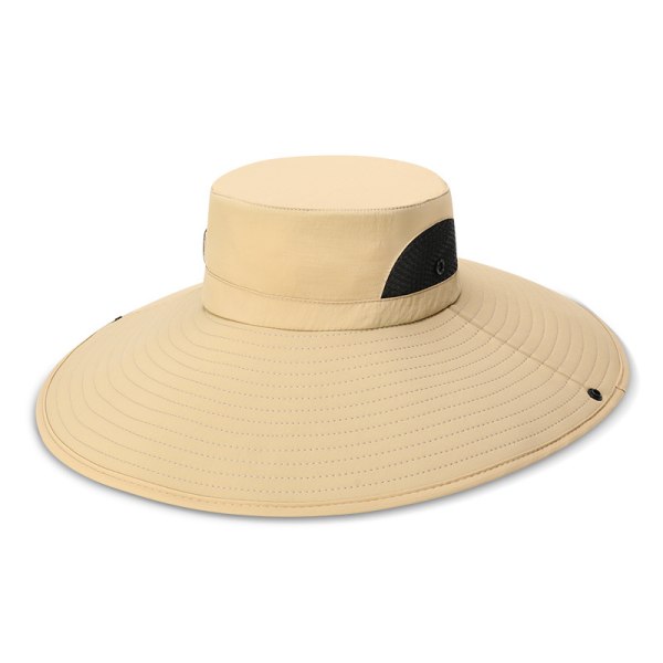 Dame Super Wide Brim Sun Hat UPF50+ vanntett bøttehatt for fiske, tur
