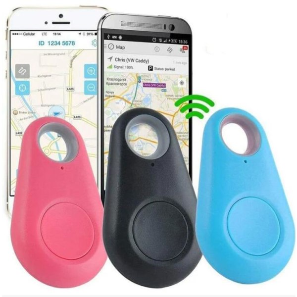 3 STK Bluetooth Intelligent Locator Tracker, GPS Tracker Smart Key Finder Lo