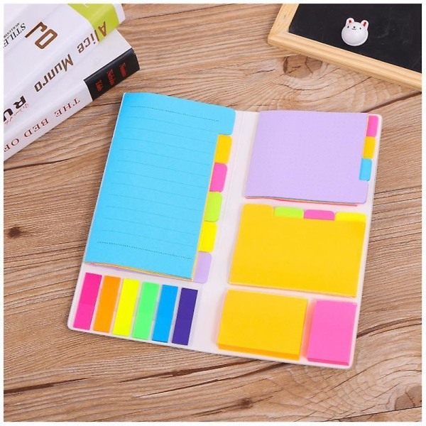 Post-it-set, Post-it-etikett, 410 stycken, separata Post-it-lappar, skolmaterial