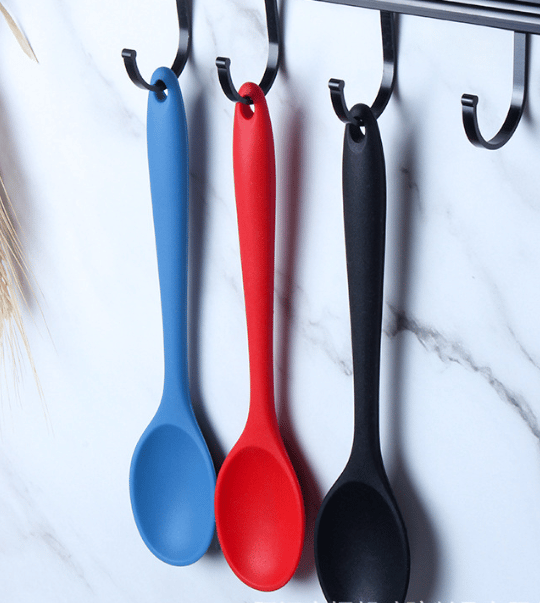 Premium-silikonispatula, 27,8 * 6 cm, musta