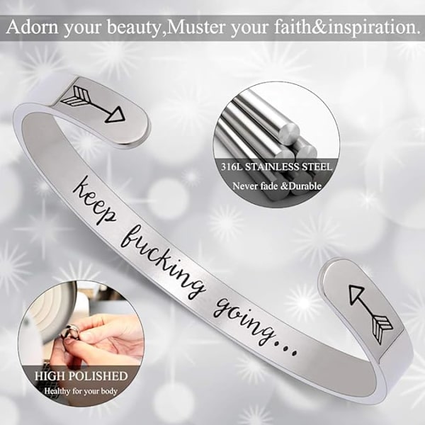 Armbånd for kvinner Inspirerende gaver til kvinner Jenter Gradueringsgaver til