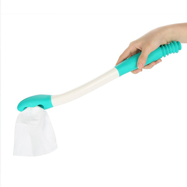 WC-apuväline, pitkä ulottuvuus Comfort Wipe, pidentää ulottuvuuttasi yli 15 tuuman otteella
