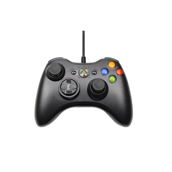 Trådbunden spelkontroll, PC-spelkontroll joystick med dubbla vibrationer Tu
