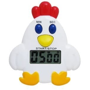 Kjøkken Timer, LCD Digital Timer, Nedtelling Timer i Kylling