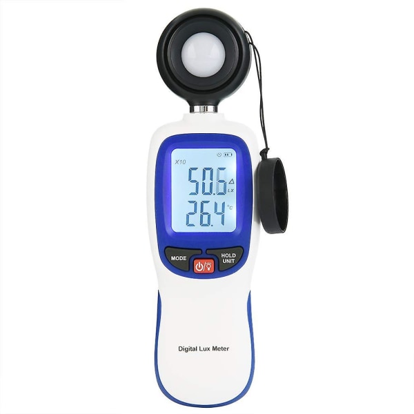 Digital Luxmeter Wt81 Bärbar Ljusmätare Testare 0-200 000 Lux Test Illuminometer Testare Data Lagring