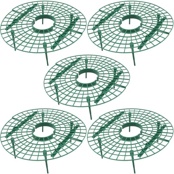4-pack inomhusväxtstöd, metallträdgårdsstöd, krukväxtstöd