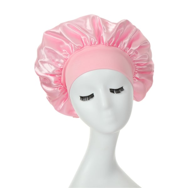 Satin Bonnet - Sovmössa rosa