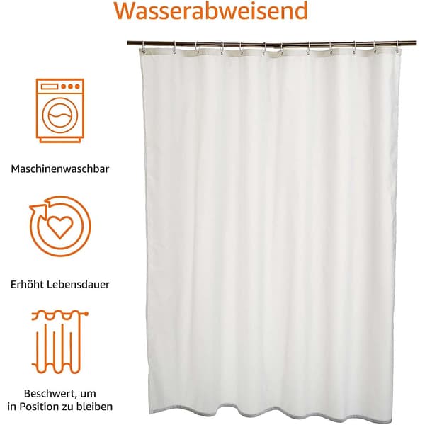 Hvid Basics bruskab 180 x 180 cm
