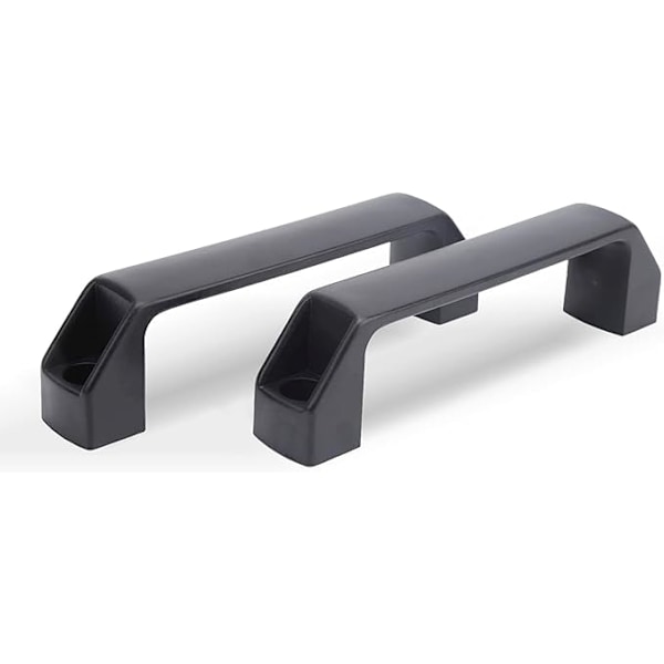 2 Möbelhandtag Draghandtag, 106mm Nylon Plast Handtag för Industri
